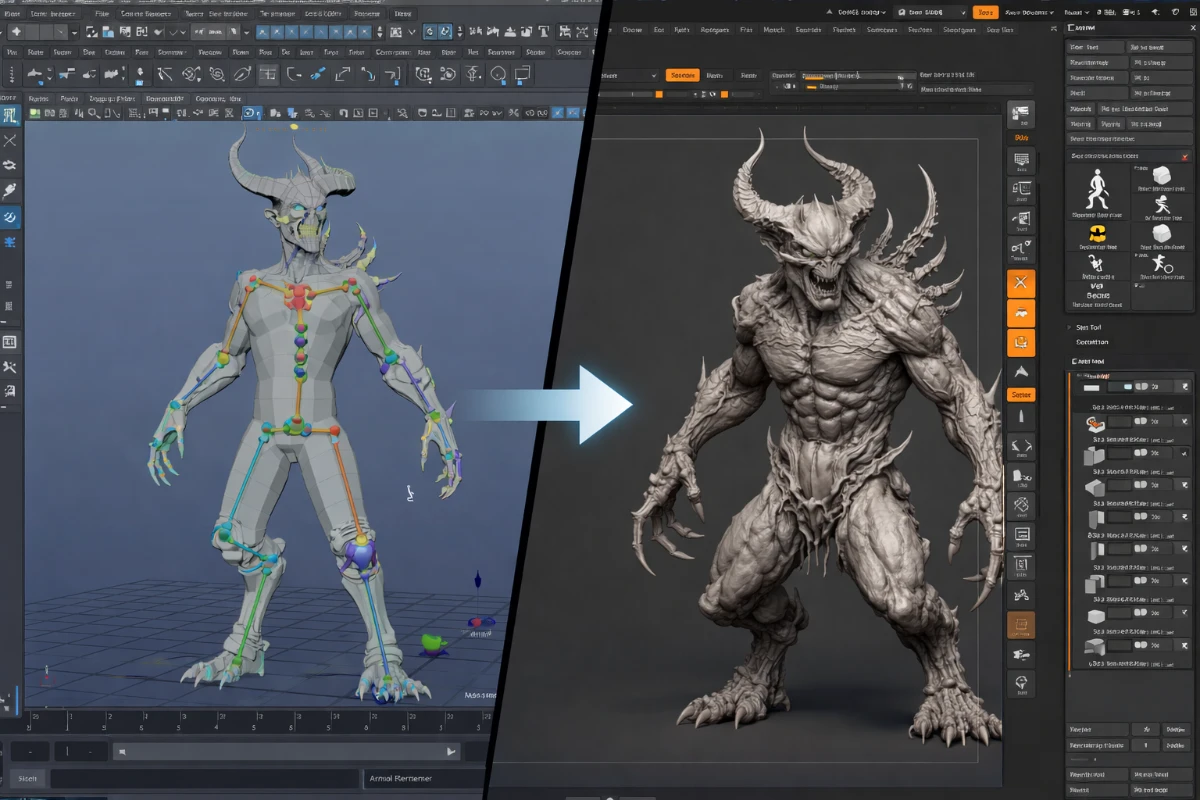 Transition from Maya to ZBrush (or Vice Versa) – Tips and Guide