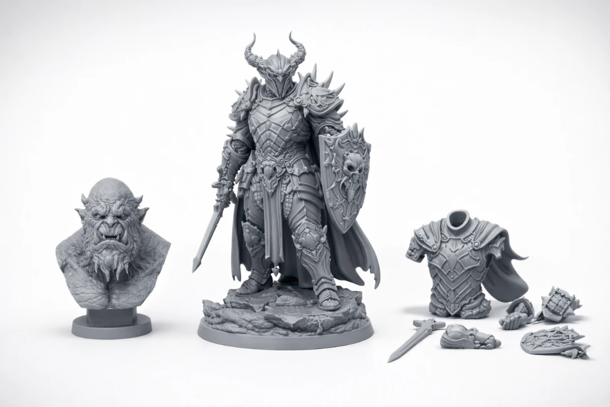 What is Easier to 3D Print – Bust, Full Figure, or Separate Parts?